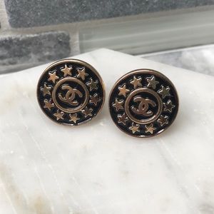 Repurposed Button Earrings